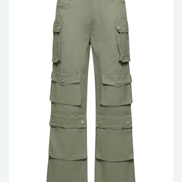 HOMME + FEMME LA
Bourne Cargo Pants In Green Men's Olive Cargo Pants - Picture 4 of 4